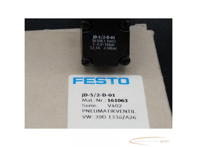Festo JD-5/2-D-01 Pneumatikventil 161063 > ungebraucht! - 4