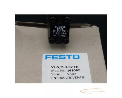 Festo VL-5/2-D-02-FR Pneumatikventil 161082 > ungebraucht! - Bild 4