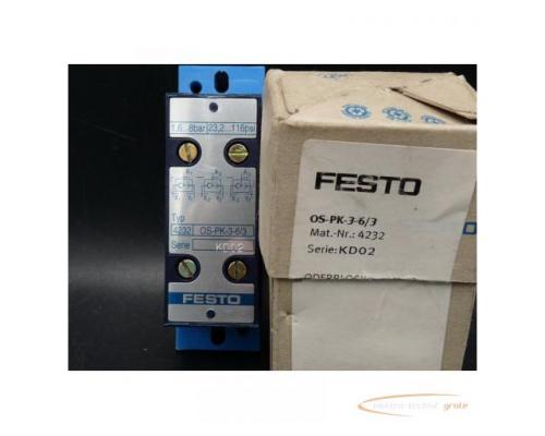 Festo OS-PK-3-6/3 ODER-Block 4232 > ungebraucht! - Bild 3