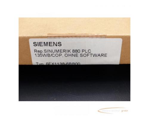 Siemens Sinumerik 880 PLC 6FX1138-6BB00 / 570 386 9002. E-Stand E 00 - Bild 2