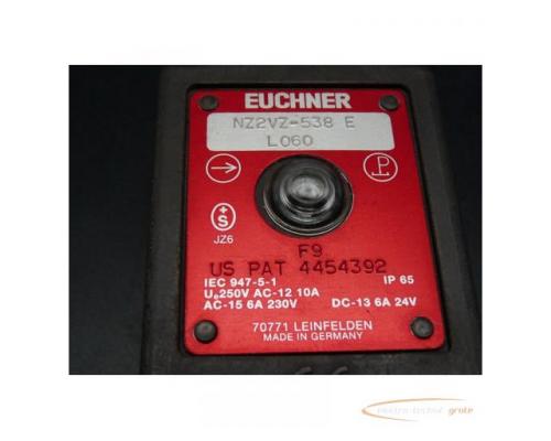 Euchner NZ2VZ-538 E L 060 Sicherheitsschalter mit Leuchtanzeige - Bild 6