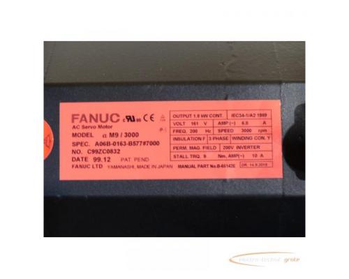 Fanuc A06B-0163-B577#7000 AC Servo Motor > mit 12 Monaten Gewährleistung! - Bild 4