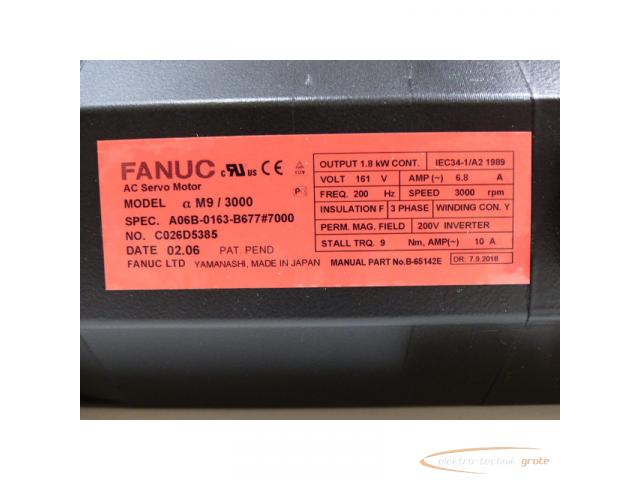 Fanuc A06B-0163-B677#7000 AC Servo Motor > mit 12 Monaten Gewährleistung! - 4