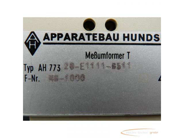 Apparatebau Hundsbach AH 733 20-E1111-B511 Messumformer - 5