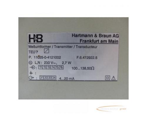 Hartmann & Braun TEU 7 Meßumformer - Bild 4