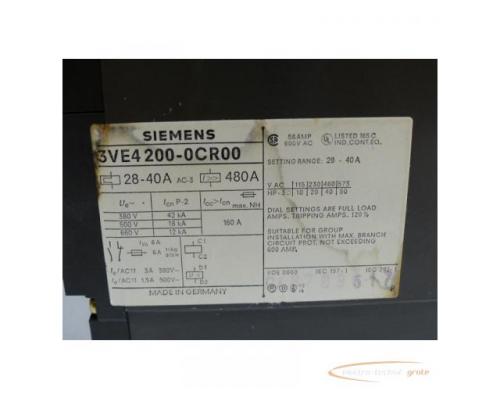 Siemens 3VE4200-0CR00 Leistungsschalter für den Motorschutz - Bild 4