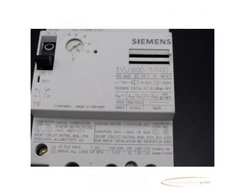 Siemens 3VU1600-1MN00 Leistungsschalter - Bild 2