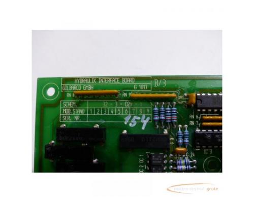 Gilbarco G 1017 Hydraulik Interface Board Schem. 32-3-029-1 - Bild 3