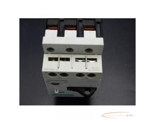 Siemens 3RV1011-0GA10 Leistungsschalter 8,2A mit 3RV1901-1E Hilfsschalter - Bild 3
