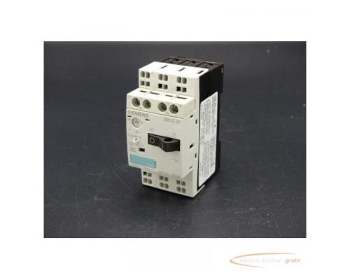 Siemens 3RV1011-0KA20 Leistungsschalter 15A + 3RV1901-1E Hilfsschalter - Bild 1