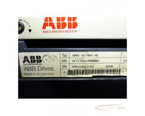 ABB SAMI 07 MB4 M2 Frequenzumrichter Id.Nr.: SFC1162149R0002 SN:GN6410013/03 - Bild 3