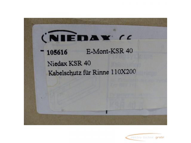 Niedax KSR 40 A Kabelschutzring VPE 19 Stück > ungebraucht! - 3