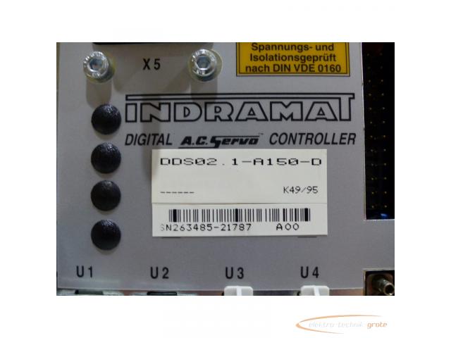 Indramat DDS02.1-A150-D Controller - 5