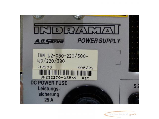 Indramat TVM 1.2-050-220/300-W0/220/380 - TVM 1.2-050-220 / 300-W0 / 220 / 380 Power Supply - 4