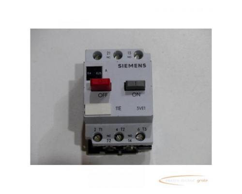 Siemens 3VE1010-2D Leistungsschalter für den Motorschutz - Bild 2