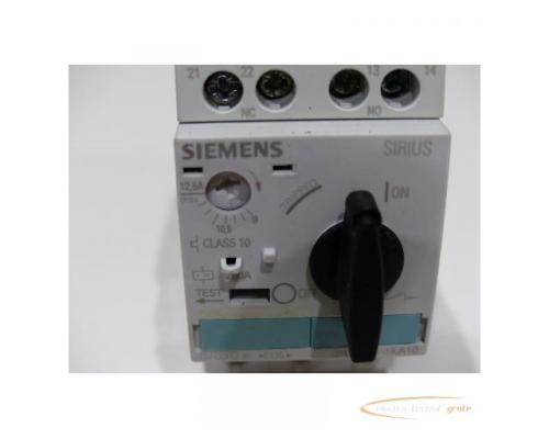 Siemens 3RV1421-1KA10 Leistungsschalter 9 - 12.5A max - Bild 3