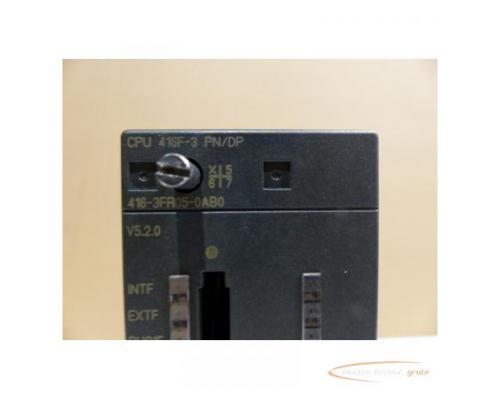 Siemens 6ES7416-3FR05-0AB0 S7-400, CPU 416F-3 PN/DP > neuwertig + getestet! - Bild 6