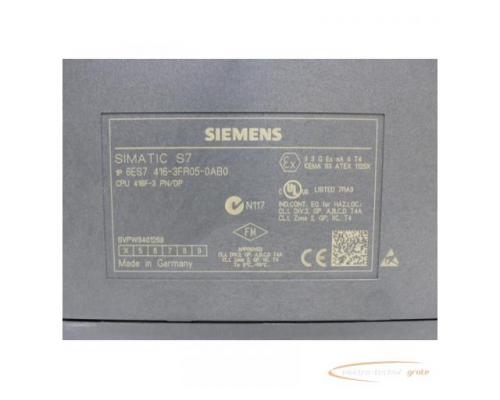 Siemens 6ES7416-3FR05-0AB0 S7-400, CPU 416F-3 PN/DP > neuwertig + getestet! - Bild 5