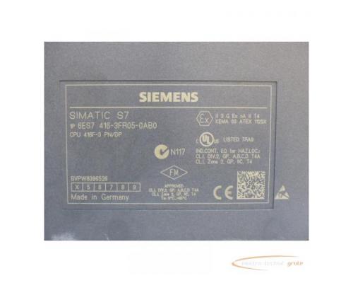 Siemens 6ES7416-3FR05-0AB0 S7-400, CPU 416F-3 PN/DP > neuwertig + getestet! - Bild 6