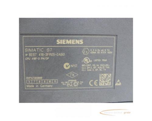 Siemens 6ES7416-3FR05-0AB0 S7-400, CPU 416F-3 PN/DP > neuwertig + getestet! - Bild 6