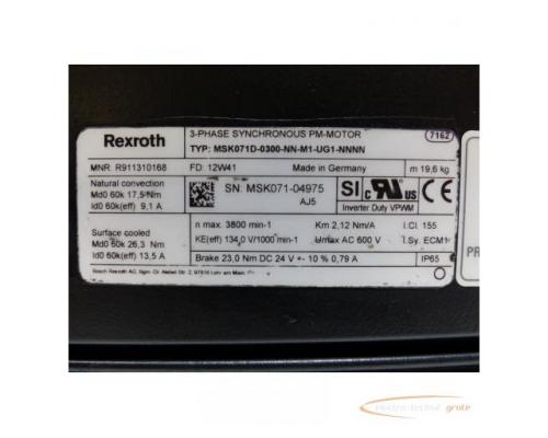 Rexroth MSK071D-0300-NN-M1-UG1-NNNN MNR: R911310168 - Bild 4