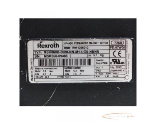 Rexroth MSK060B-0600-NN-M1-UG0-NNNN MNR: R911306012 - Bild 4