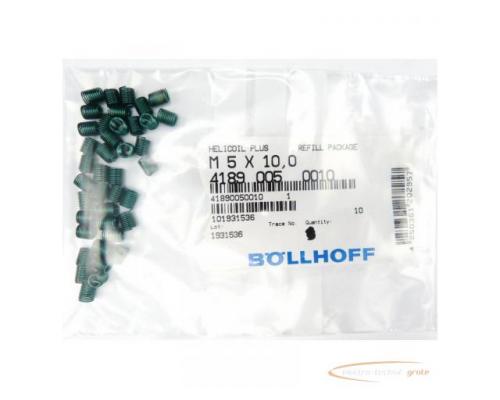 Böllhoff 4189 005 0010 Gewindeeinsatz M5 x 10 VPE = 40 St. > ungebraucht!