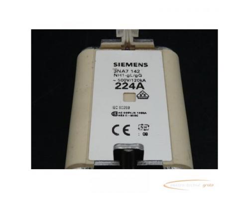 Siemens 3NA7142 NH-Sicherungseinsatz 224A - Bild 3