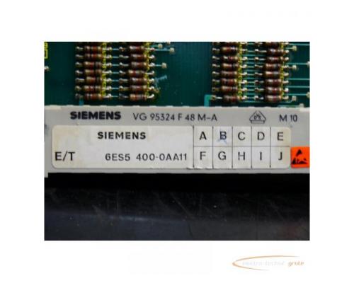 Siemens 6ES5400-0AA11 Digital-Eingabe Version B - Bild 4