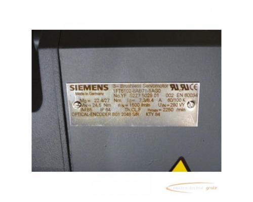 Siemens 1FT6102-8AB71-1AG0 Servomotor > ungebraucht! - Bild 5