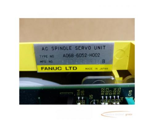 Fanuc A06B-6052-H002 AC Spindle Servo Unit > ungebraucht! - Bild 5