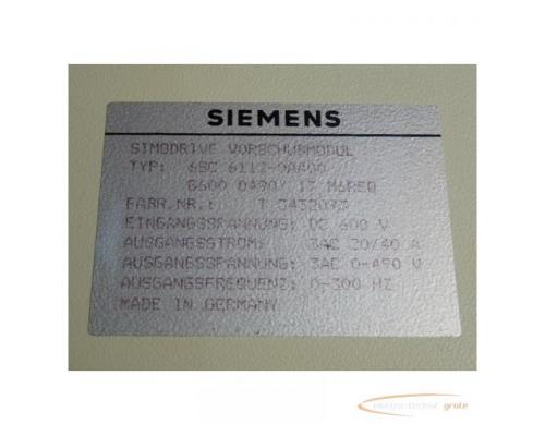 Siemens 6SC6112-0AA00 Simodrive Vorschub-Modul 20 / 40 A - Bild 5