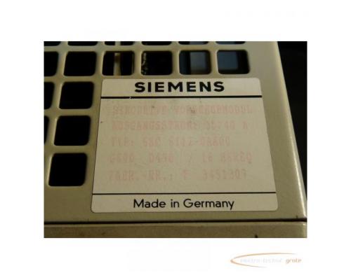 Siemens 6SC6112-0AA00 Simodrive Vorschub-Modul 20 / 40 A - Bild 6