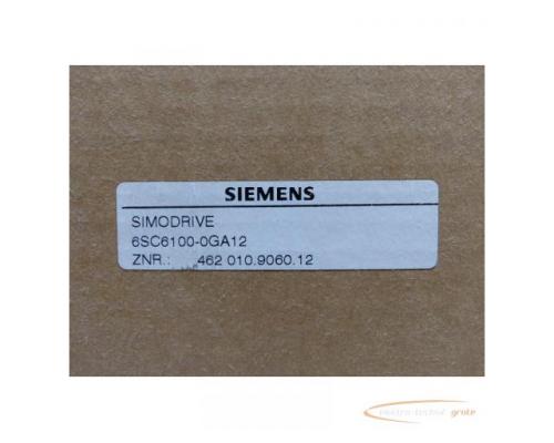 Siemens 6SC6100-0GA12 Simodrive Leistungsteil > ungebraucht! - Bild 3