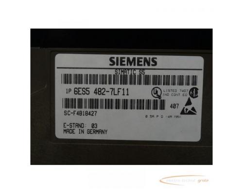 Siemens 6ES5482-7LF11 Simatik S5 dig. Ein- / Ausgabe DC 24V 0.5A E-Stand 03 - Bild 4
