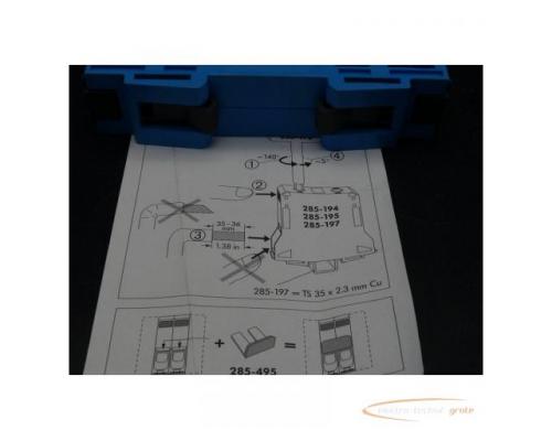 Wago 285-194 2-Leiter-Durchgangsklemme blau > ungebraucht! - Bild 3