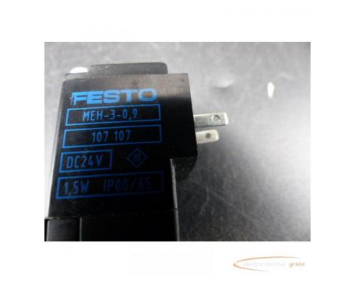 Festo MEH-5/3G-1/8-B Magnetventil mit 2x MEH-3-0,9 - Bild 3