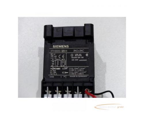 Siemens 3TH2022-0BB4 Hilfsschütz + Murrelektronik 26 284 Entstörmodul - Bild 5
