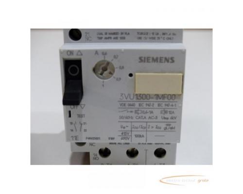 Siemens 3VU1300-1MF00 Leistungsschalter 0,6 - 1 A - Bild 4