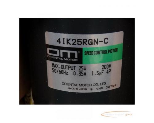 Oriental 4 IK 25 RGN-C Speed Controll Motor > ungebraucht! - Bild 3