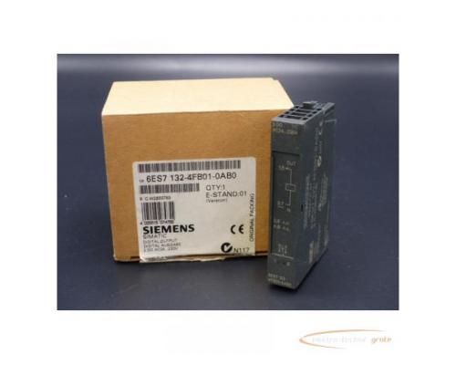 Siemens Simatic 6ES7132-4FB01-0AB0 Elektronikmodul VPE 4 stk > ungebraucht! - Bild 1
