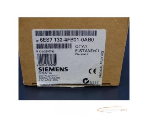 Siemens Simatic 6ES7132-4FB01-0AB0 Elektronikmodul VPE 4 stk > ungebraucht! - Bild 2
