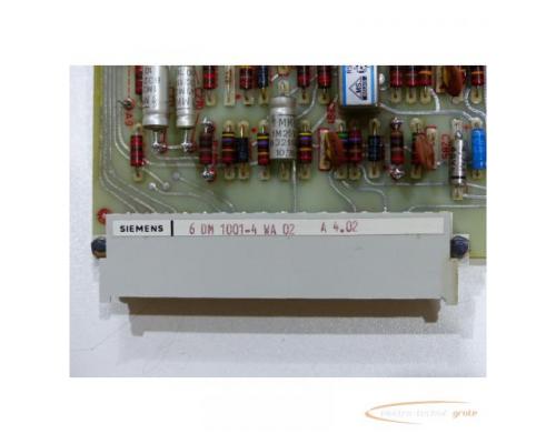Siemens 6DM1001-4 WA 02 A 4.02 Steuerungskarte - Bild 5