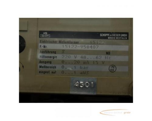 Schoppe & Faeser 15122-950407 elektronischer Messumformer - Bild 5