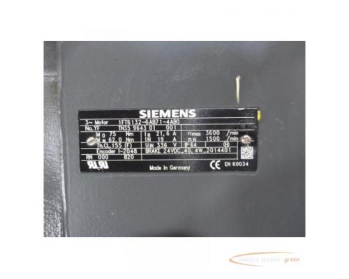 Siemens 1FT6132-6AB71-4AB0 Synchronservomotor - Bild 4