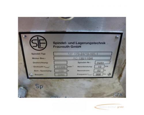 SLF Fraureuth MF 170-24/19-101.1 Motorspindel für das Innenschleifen - Bild 6