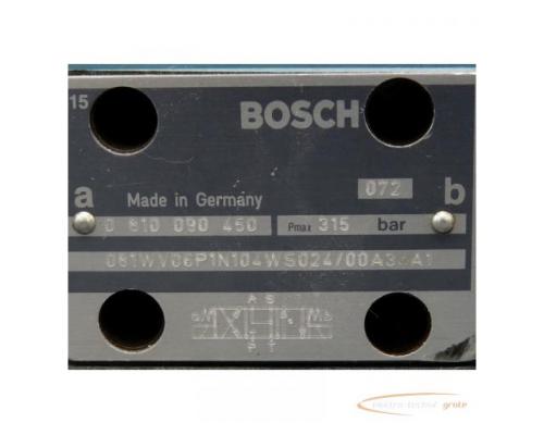 Bosch 0 810 090 450 Wegeventil 315 bar u. 1 x 0 831 005 013 24V Spule gebraucht - Bild 4