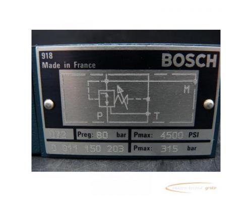 Bosch 0 811 150 203 Druckbegrenzungsventil Preg: 80 bar / Pmax: 315 bar - Bild 4