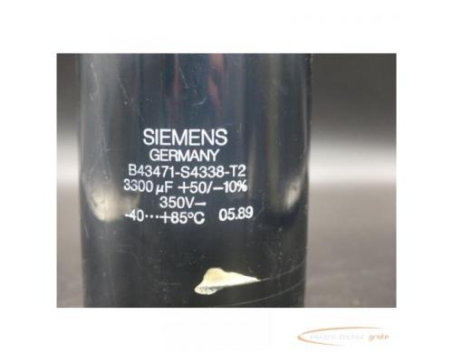 Siemens B43471-S4338-T2 350V Kondensator - Bild 2