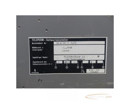 Siemens Teleperm Sollwerteinsteller Typ R116-001 F04-462 - Bild 3
